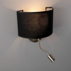 Citiluх Декарт CL704305 Бра с чёрным абажуром и диммером
