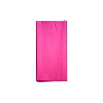 Скатерть п/э ярко-розовая, 1,4х2,6 м