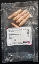 701.0191 Корпус цанги 1,6мм сварочной горелки TIG Abicor Binzel