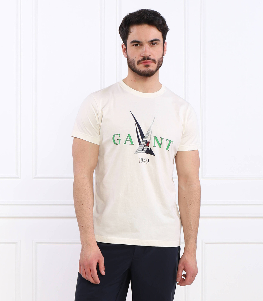 Футболка SAIL Gant - экрю(2003163)