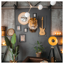 Реплика головы «Африканский лев»