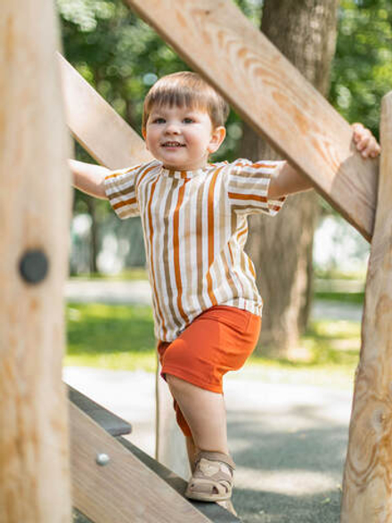 Футболка унисекс Mjölk Полоска