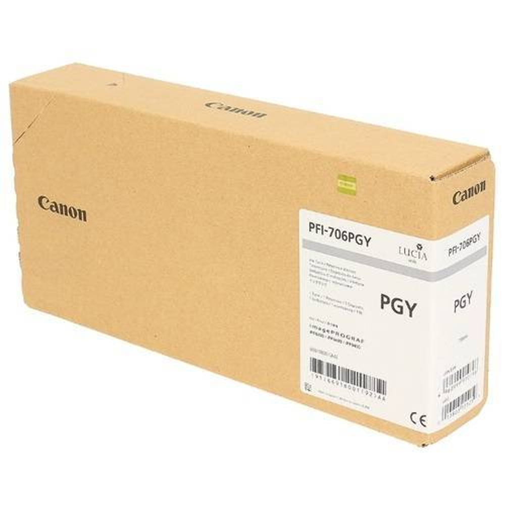 Картридж CANON PFI-706 PGY фото-серый