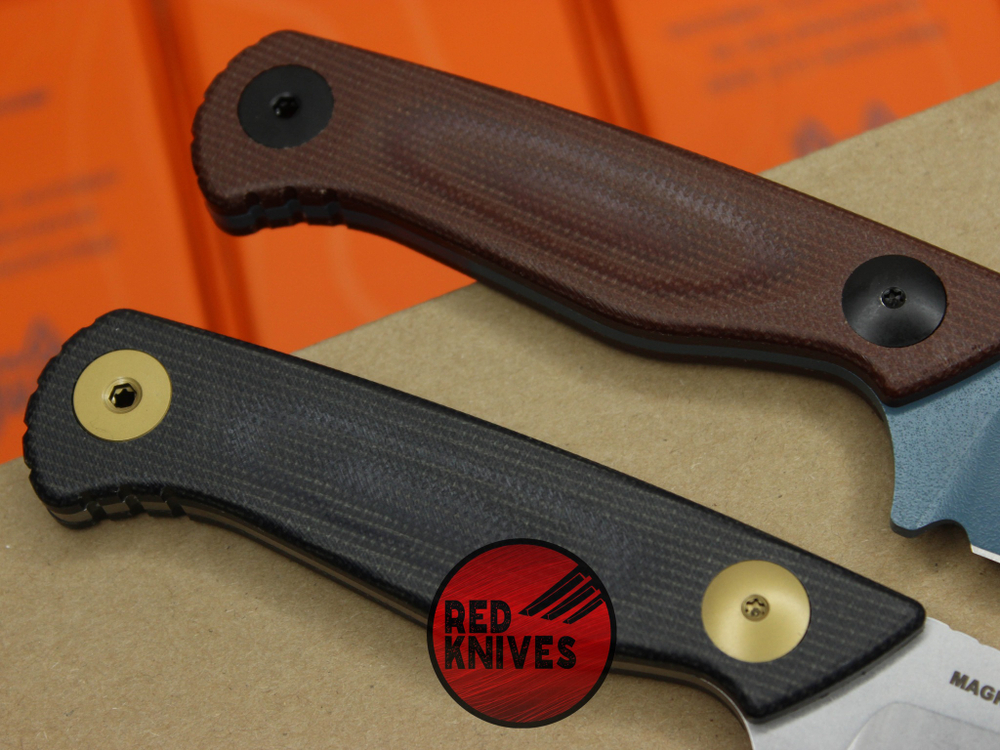 Нож Benchmade Dacian - микарта "Coyote Brown" (коричневый), клинок небесно серый