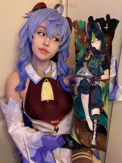 Мини дакимакура Тигнари из Геншин Импакт | Genshin Impact арт. M0991, 60х20 см