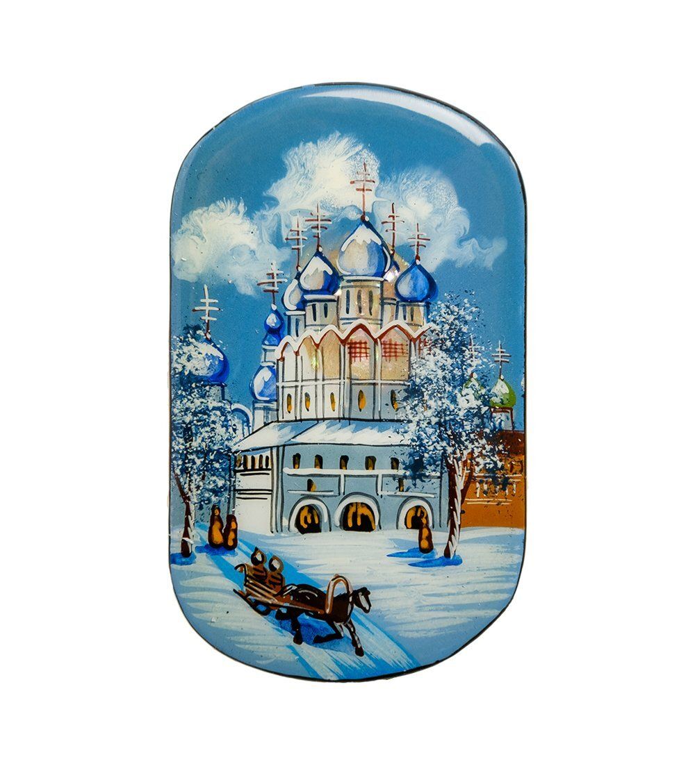 ШК-55/ 94-A Шкатулка «Зима» исп. Маркова