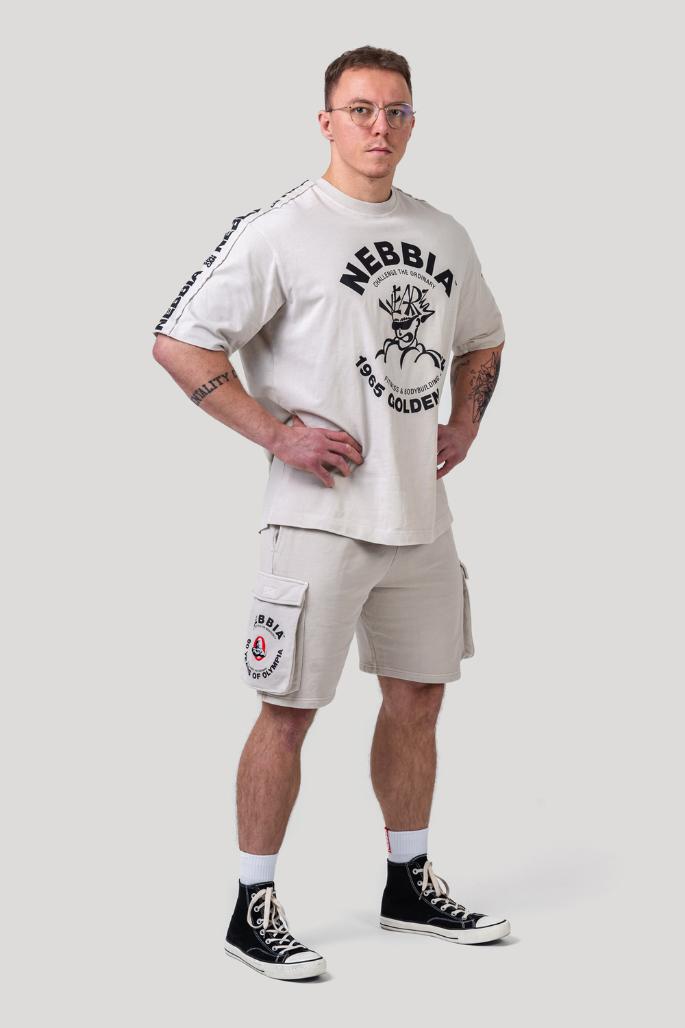 Футболка Washed Oversized T-Shirt GOLDEN AGE 790 Белая