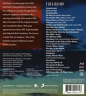 Paul Simon / The Concert In Hyde Park (2CD+Blu-ray)