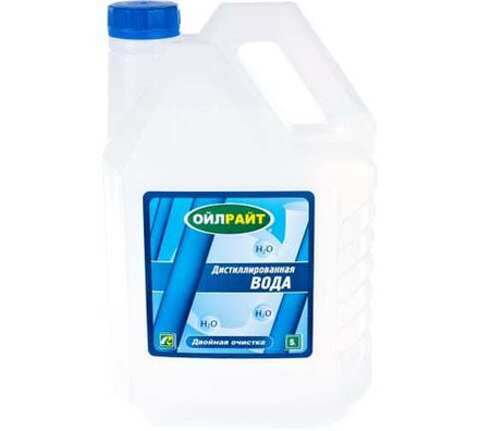 Вода дистиллированная OIL RIGHT (5л) 5513