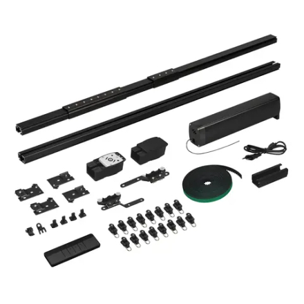 Карниз для штор с электроприводом CNK-M1-TY-RF-2M-BK (Arlight, IP20 Металл, 5 лет) 058460