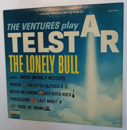 Винтажная виниловая пластинка The Ventures The Ventures Play Telstar, The Lonely Bull (USA 1962)