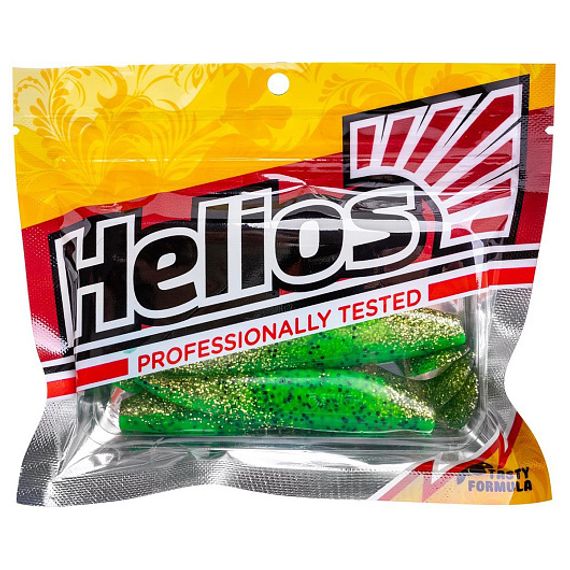 Виброхвост Zander 4&#39;/10,2см Green Peas 5шт. (HS-36-051) Helios