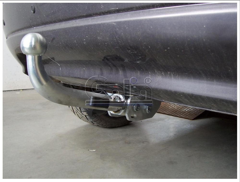 Фаркоп оцинкованный Galia H070C для Hyundai Tucson 2004-2010, Kia Sportage 2004-2010(паспорт и сертификат в комплекте)(без электрики)