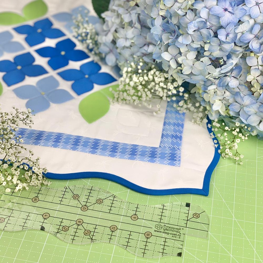 Линейка "Волнистый край" 2 (арт. A14-S)