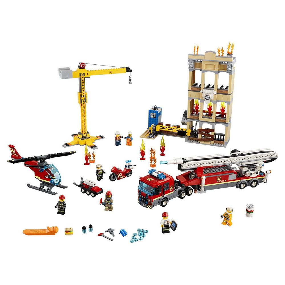 Центральная пожарная станция City Fire LEGO