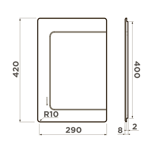 Разделочная доска Omoikiri CB-BASIC-400-WD