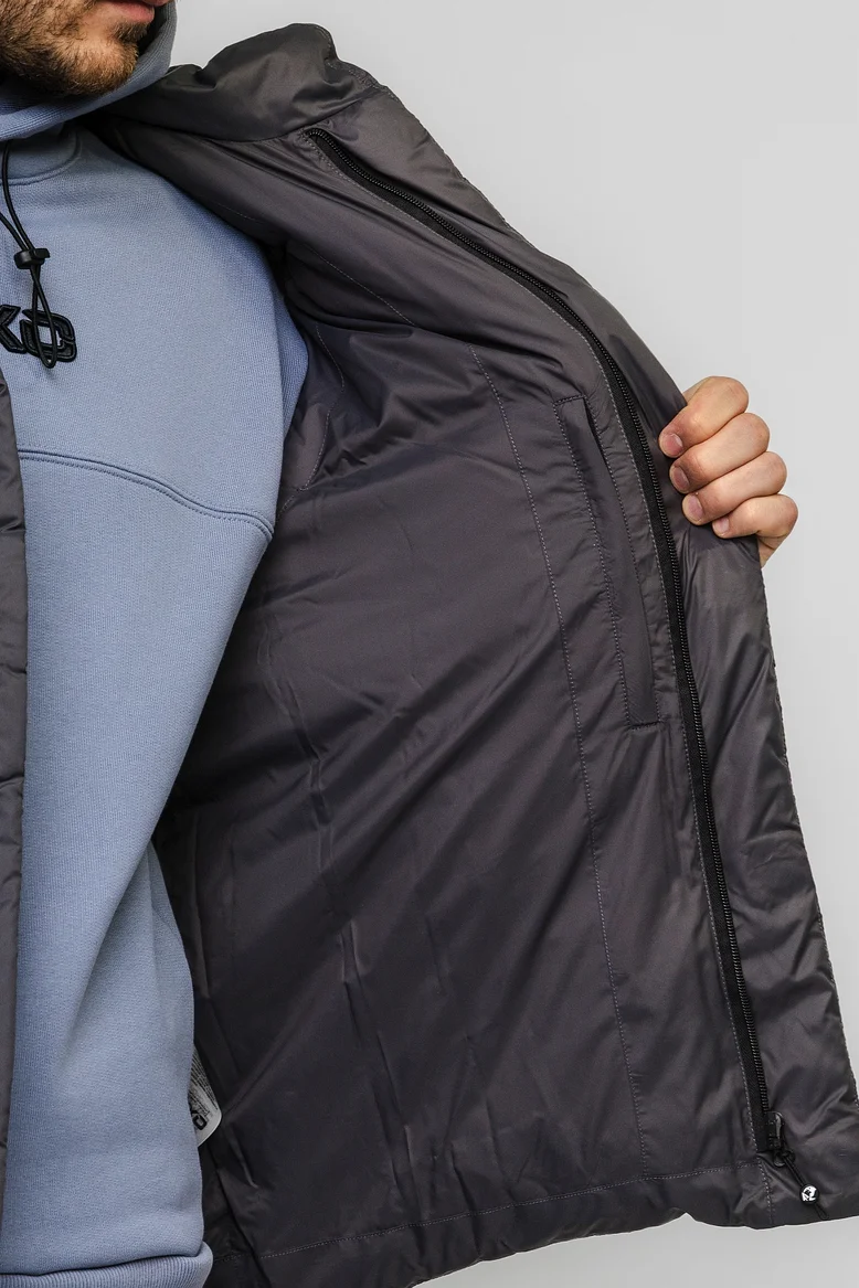 Жилет "НОХО" утеплённый, унисекс, цвет "Стальной ледник"