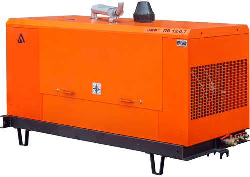 Передвижная дизельная компрессорная станция зиф-пв-12/0,7