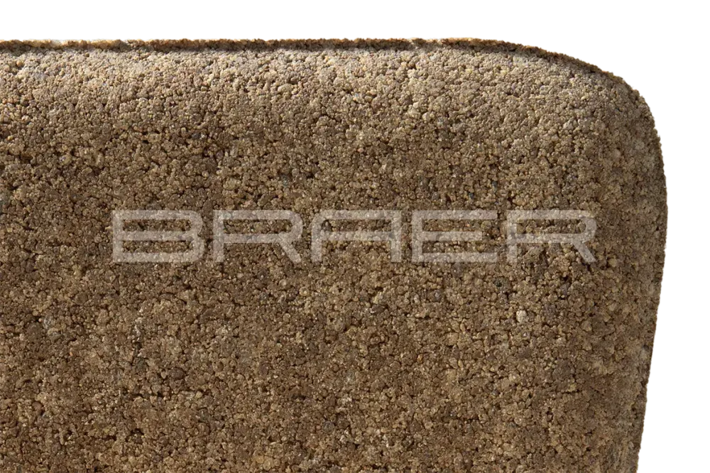 Тротуарная плитка Braer Классико круговая, Color Mix Миндаль, 60 мм