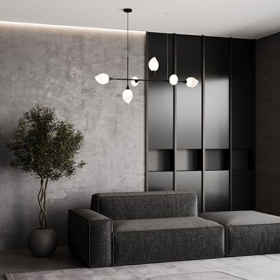 30188/6 / подвесной светильник / черный