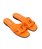 Кожаные шлепанцы ciella Guess - оранжевый(FLGCIA LEA19)