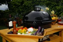 Керамический угольный гриль Primo Oval XL 400, 47x64 см