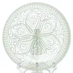 Тарелка 19,5см «Бохо» зеленый (рис.31751/A) 10327SLBD45