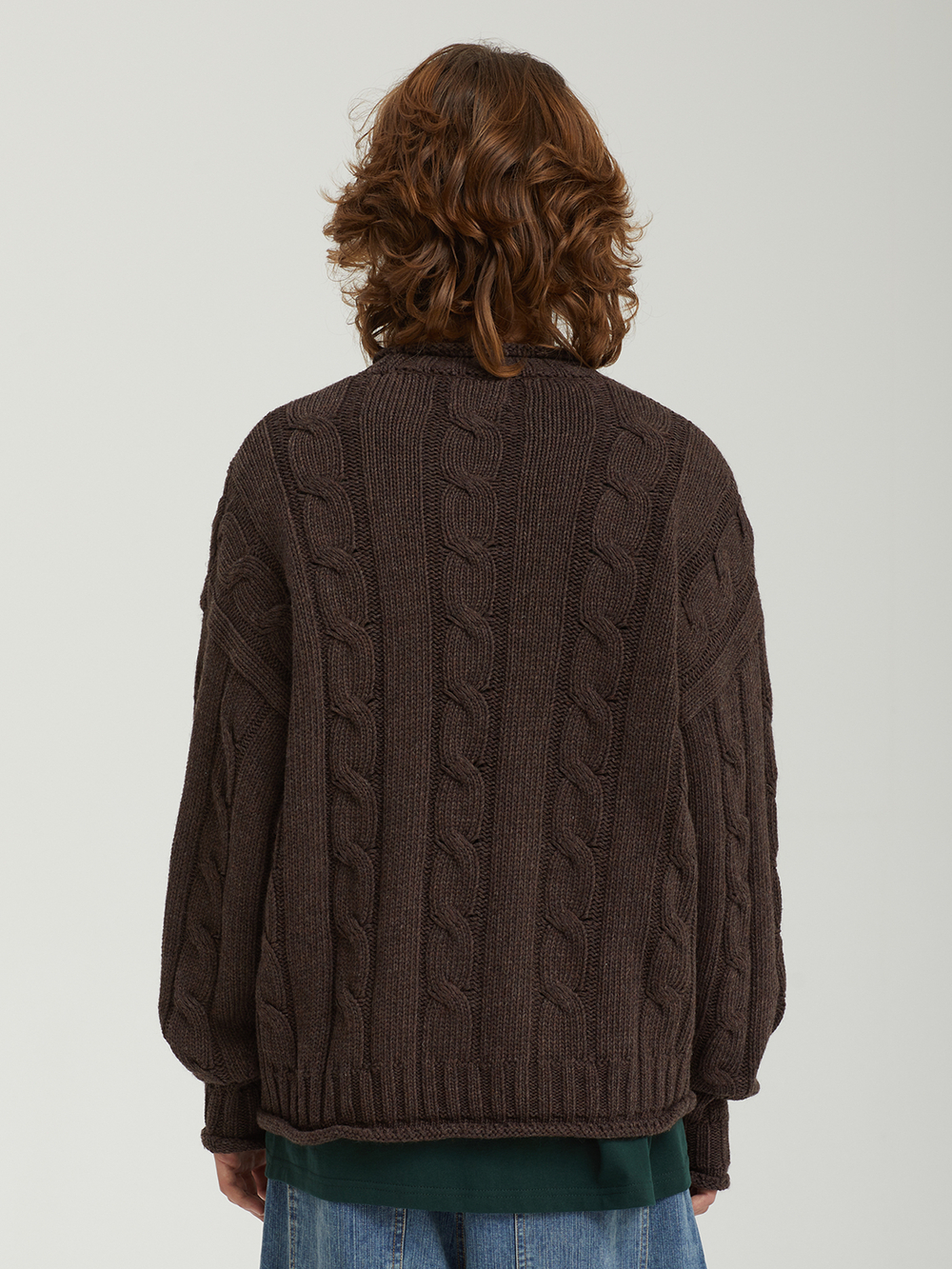 Свитер Wool Blend Oversized Cable