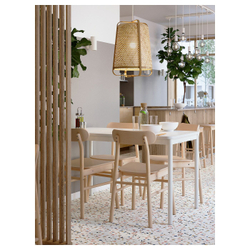 IKEA KNIXHULT  (ИКЕА КНИКСХУЛТ)  -  Подвесной светильник, бамбук/ручная работа, 40 см