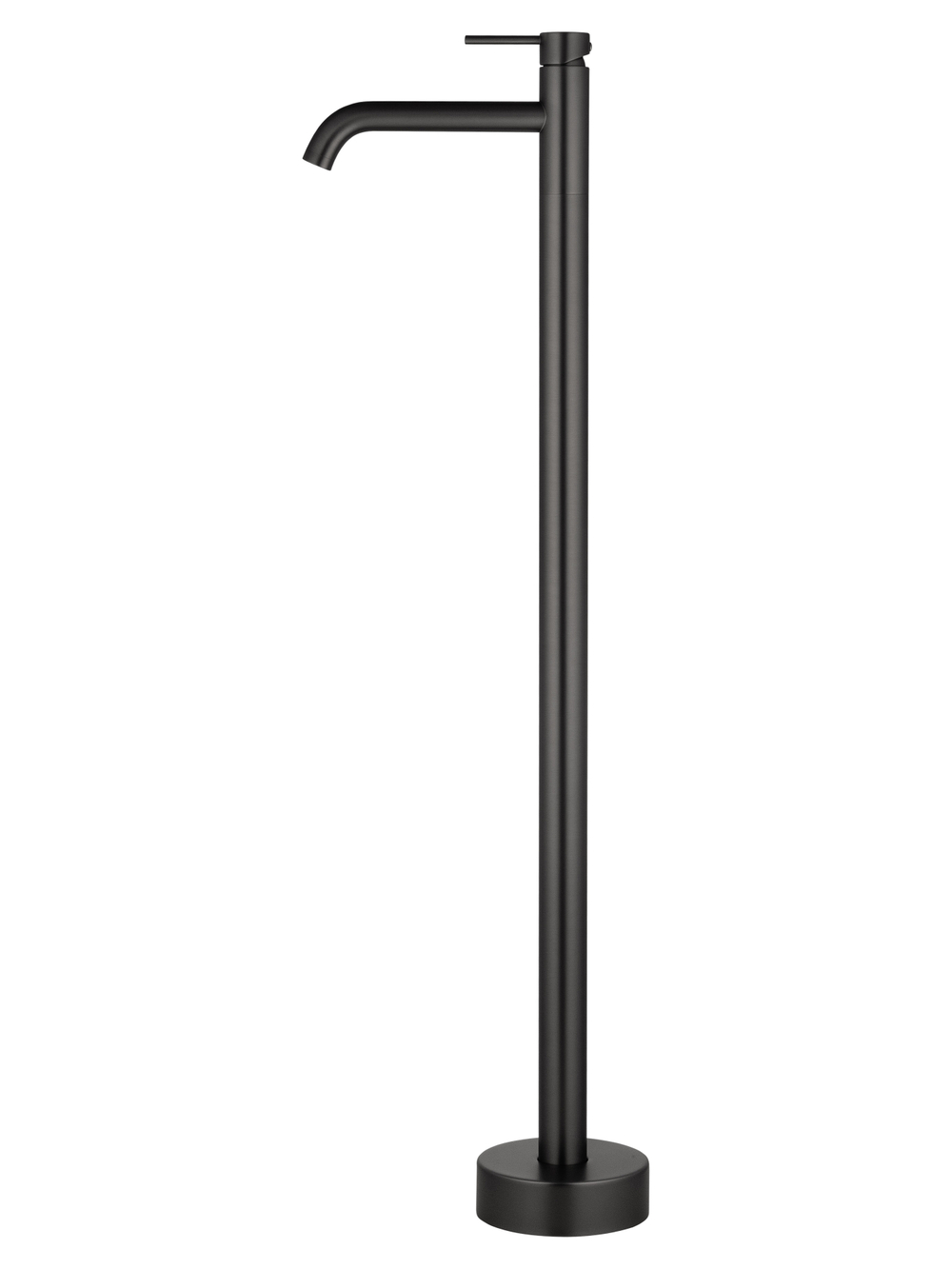 Смеситель для раковины напольного монтажа WONZON & WOGHAND STICK, Темный графит (WW-88649905-BGM)