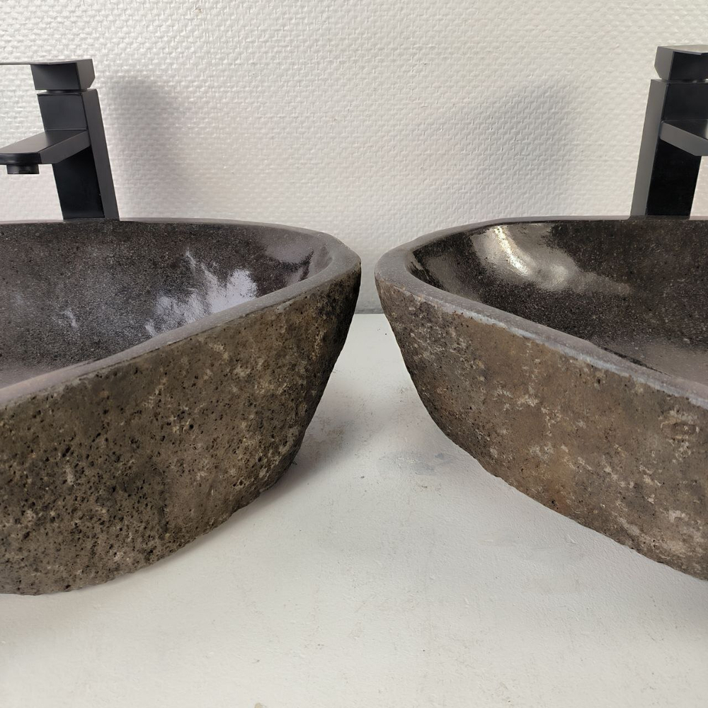 Раковина из речного камня ПАРА! RS-65233 53*42*15 0865