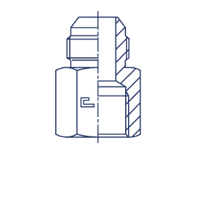 Соединение FS JIC 1.5/8 - BSP 1