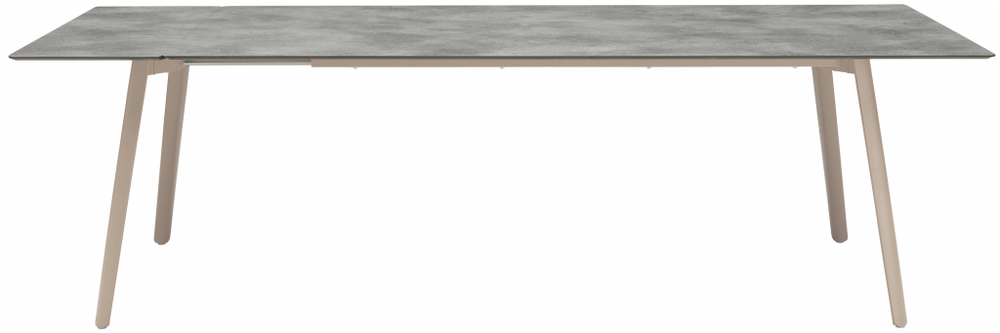 Стол ламинированный раздвижной Scab Design Squid Extendable, тортора, цементный