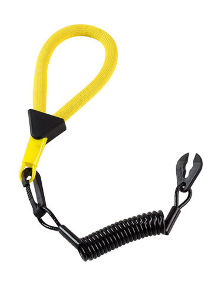 Чека для вм Yamaha с плавающим ремешком, черно-желтая