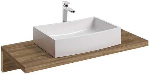 Столешница под раковину Ravak Formy L 80 X000000836 Темный орех