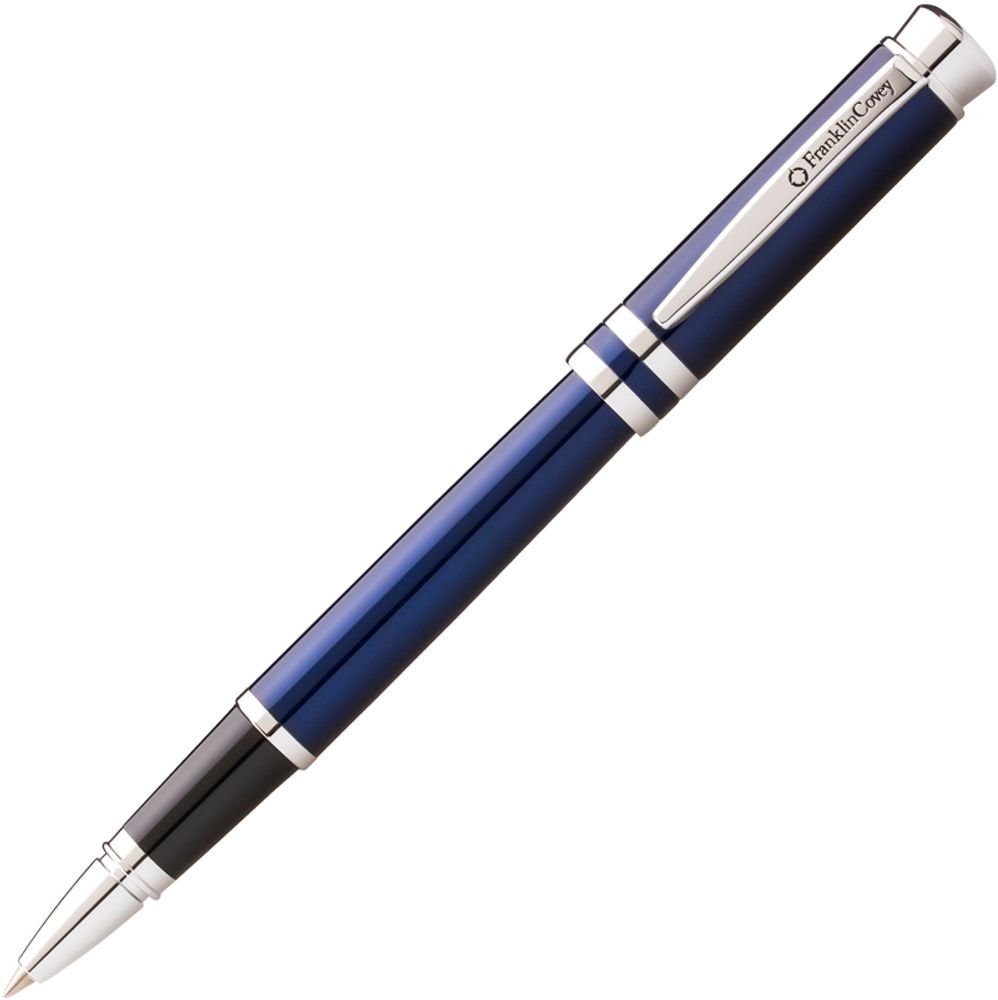 FranklinCovey Freemont - Blue Chrome, ручка-роллер, M, BL