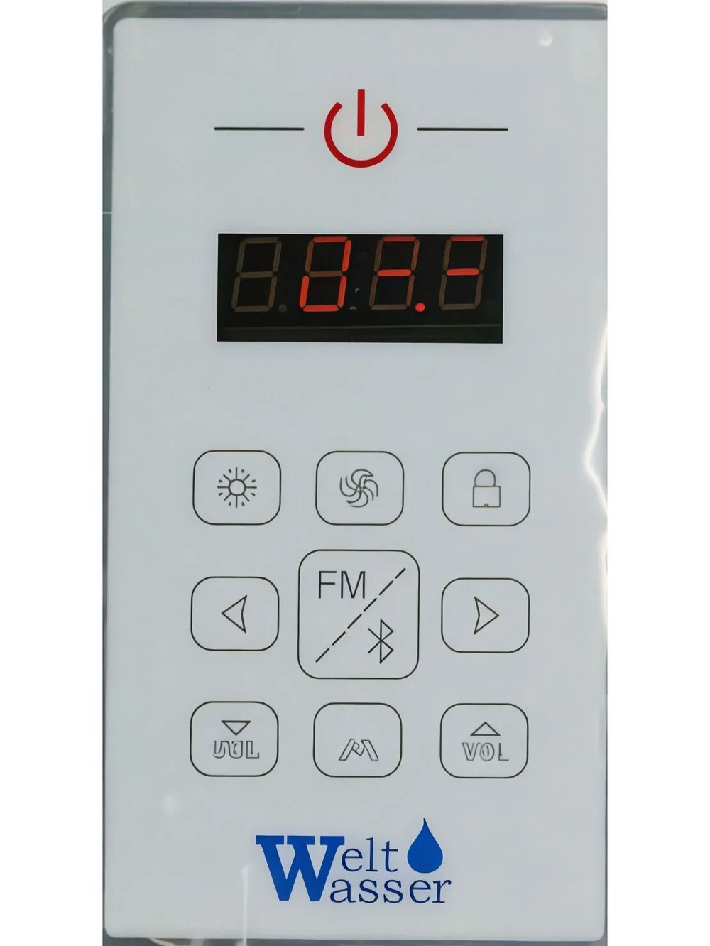 Душевая кабина WeltWasser  WW500 LAINE 1004 100х100 см,  прозрачное стекло, поддон низкий, крыша, гидромассаж