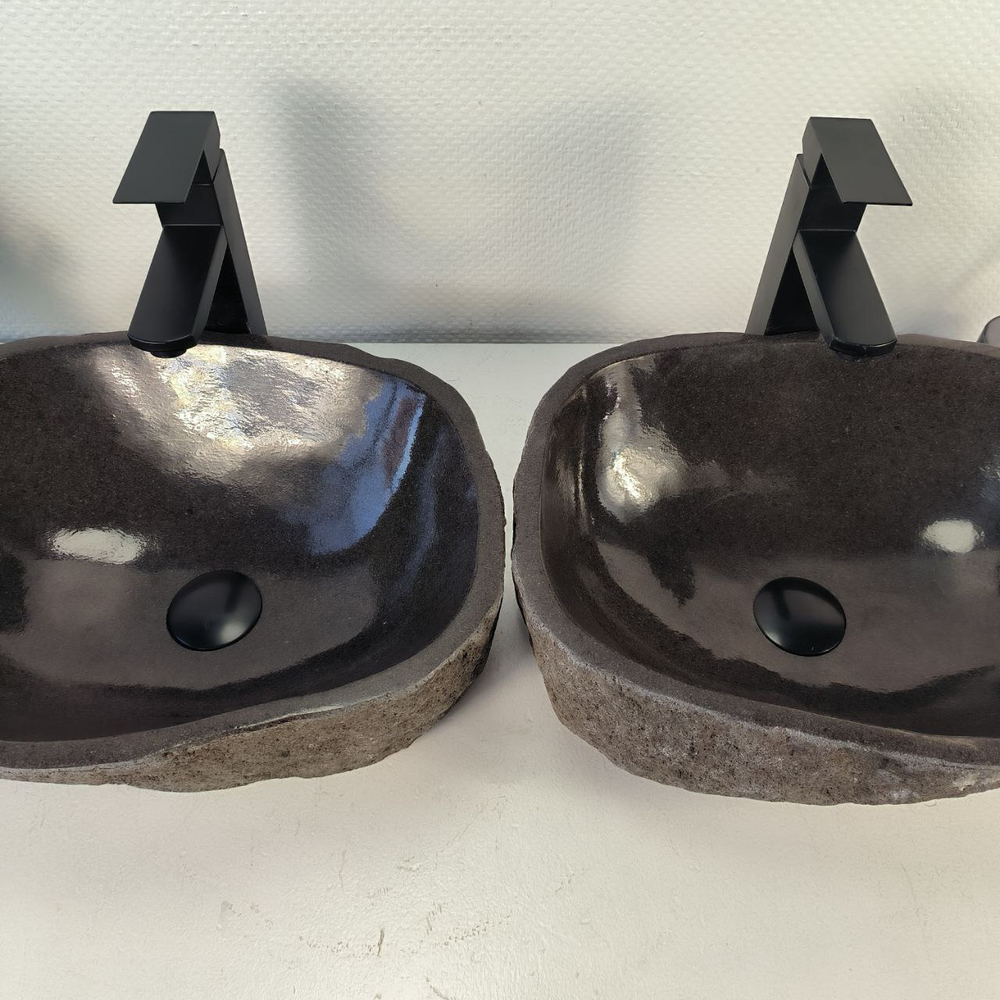 Раковина из речного камня ПАРА! RS-65480 43*35*15 0865