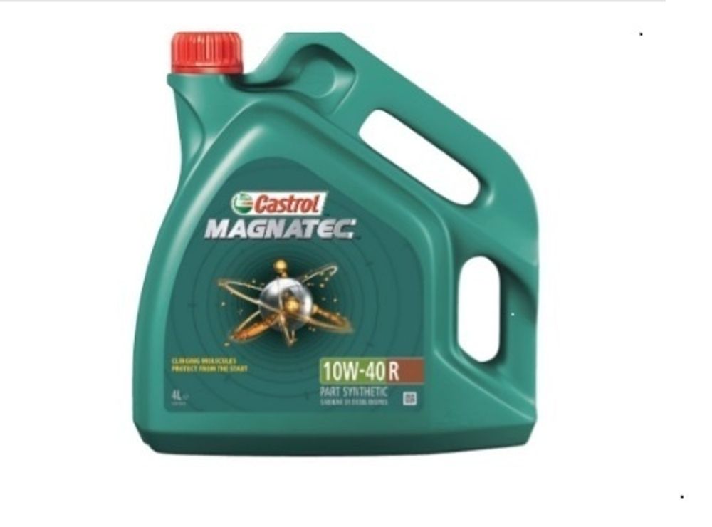 Моторное масло полусинтетическое Castrol Magnatec 10W-40 4 л