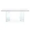 Стеклянный стол Burano, 200х90 см