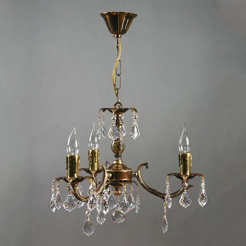 Подвесная люстра AMBIENTE by Brizzi BENISA 2226/3 PB NEW LEAF