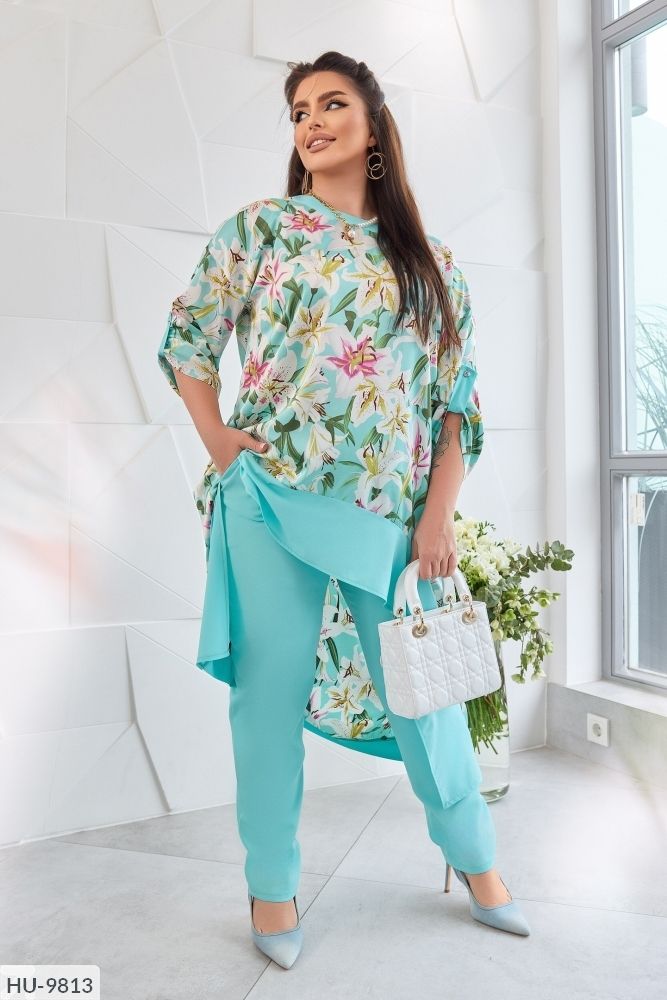 Костюм HU-9809 Фабрика Моды