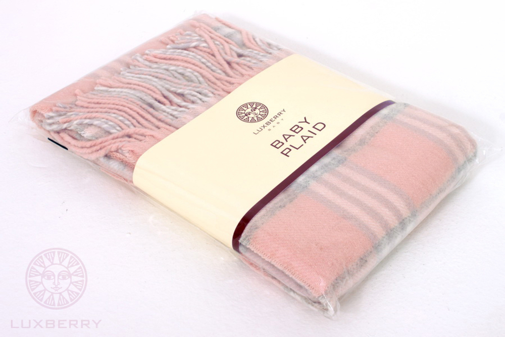 Элитный плед детский Lux 1 розовый от Luxberry