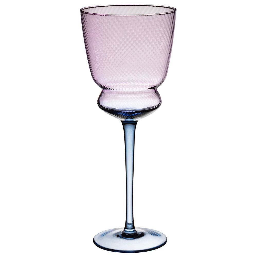 НАБОР БОКАЛОВ ДЛЯ ВИНА "TWIST & SHINE" PURPLE, 2 ШТ/380 МЛ