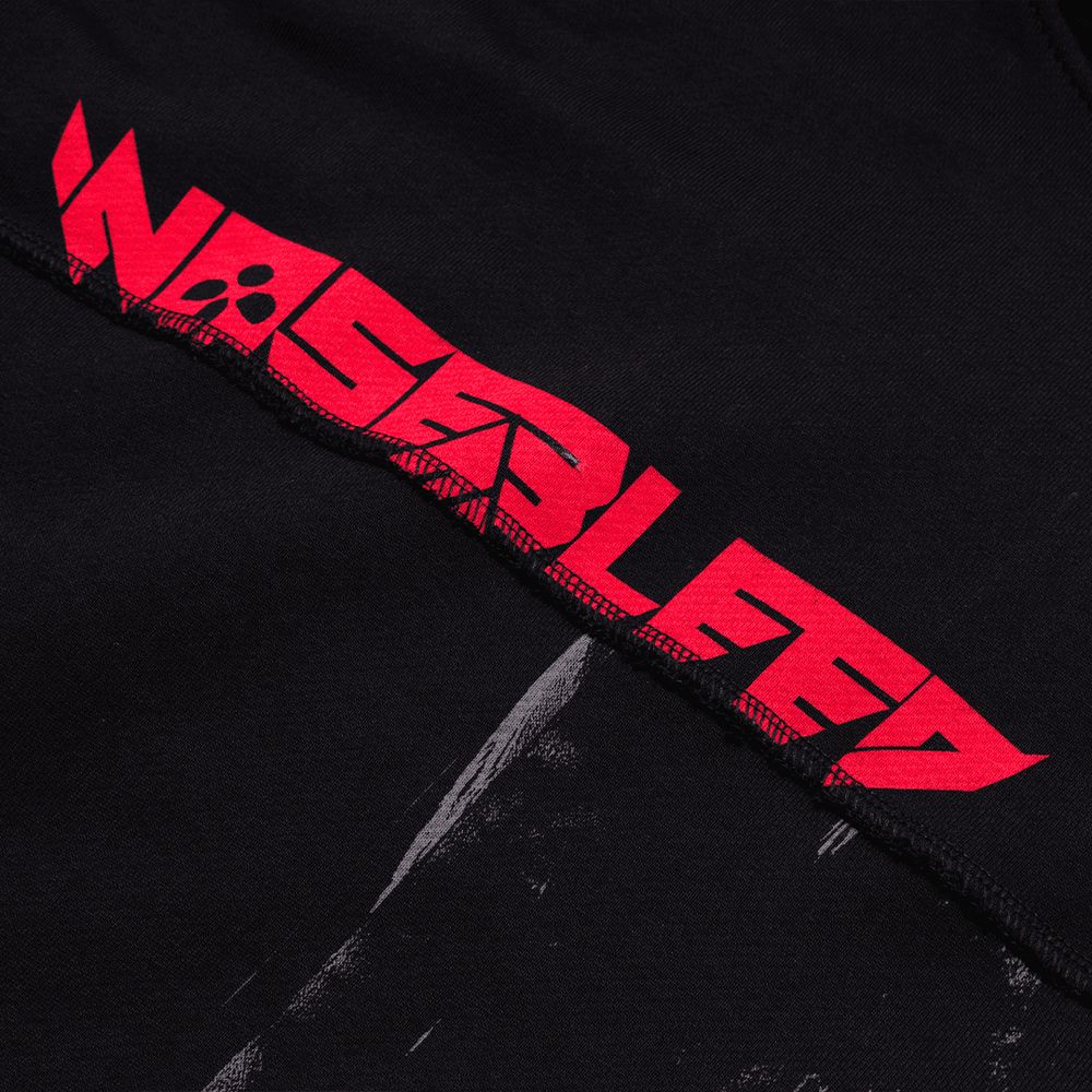 Худи Heartz Slayer Patchwork Oversized Special черный