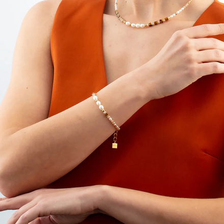 Браслет Coeur de Lion Brown-Beige 1135/30-1110