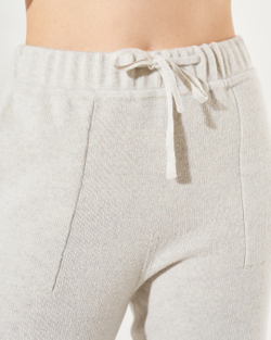 Брюки в спортивном стиле из шерсти мериноса