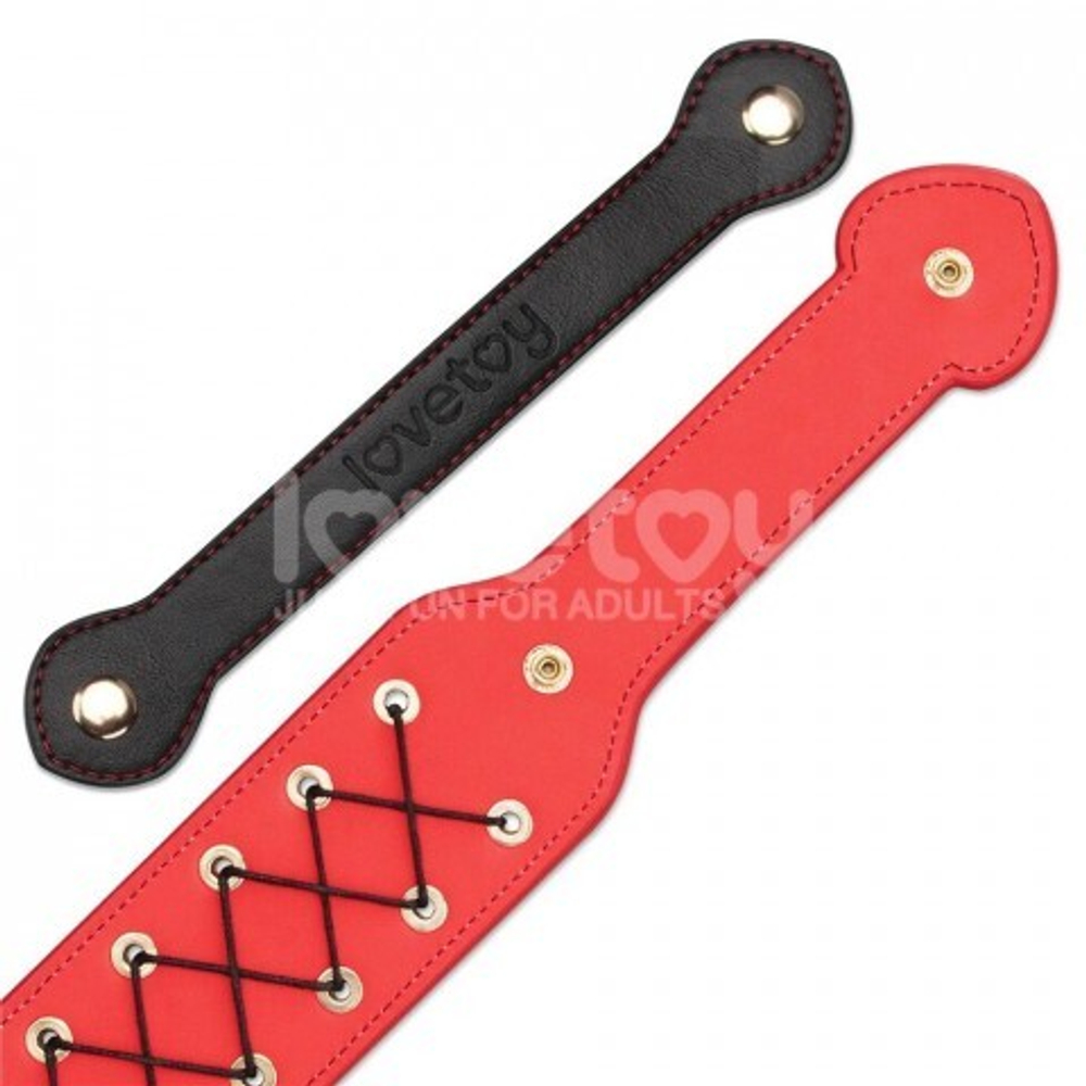 Паддл Rebellion Reign красный с шнуровкой