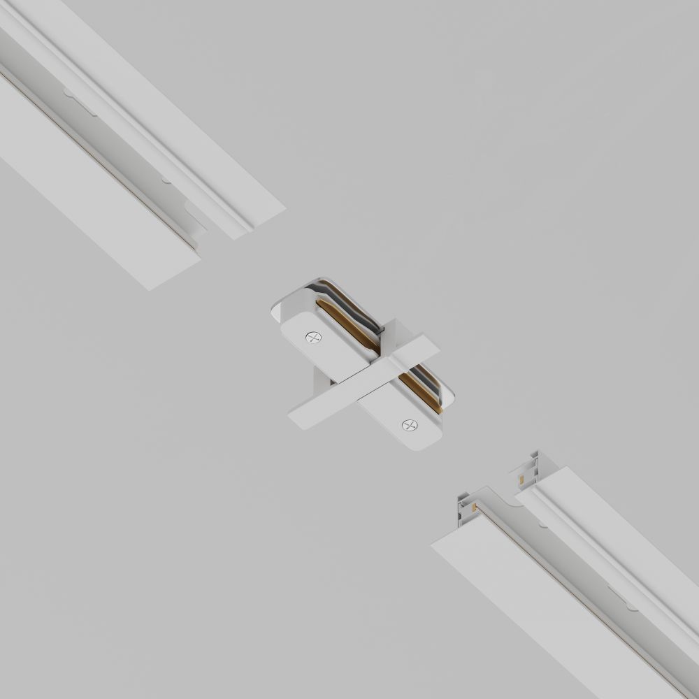 Коннектор прямой для однофазного шинопровода Maytoni Unity TRA002C-11W