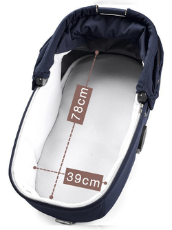 Коляска Peg Perego Veloce TC New Belvedere SLK 3 в 1 Blue Shine